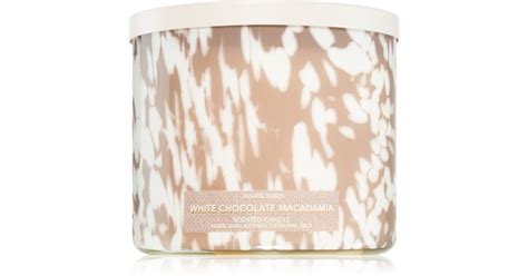 Bath Body Works White Chocolate Macadamia Doftljus Notino Se