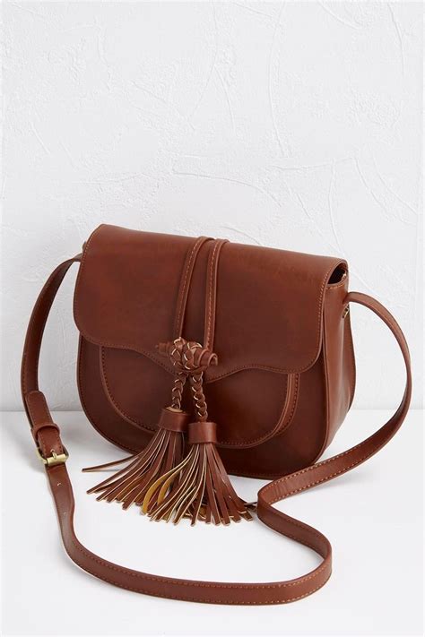 Braided Tassel Saddle Bag Saddle Bags Bags Handbag