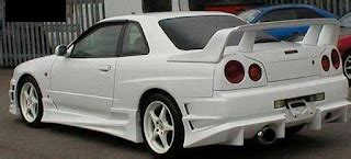 Midnight Garage Bodykit Centre Nissan Skyline R34 GTT Bomex Bodykit