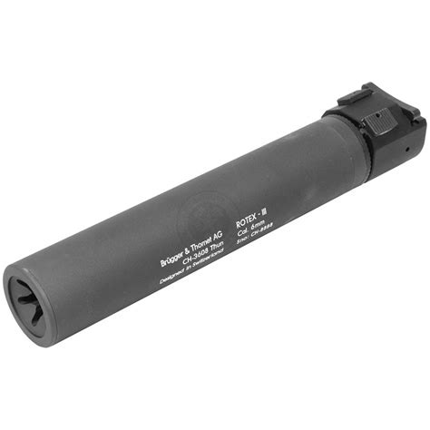 ASG B T Rotex III A Airsoft Mock Suppressor Barrel Extension GRAY