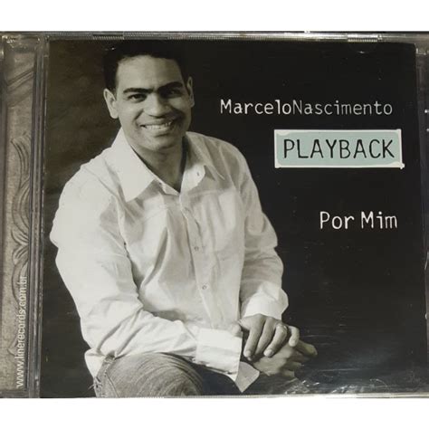 CD Marcelo Nascimento Por Mim Playback Shopee Brasil