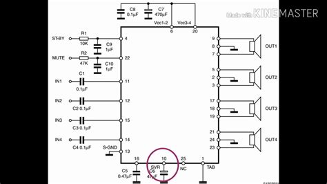 Tda Ic Amplifier Circuit Diagram Tda Digital Au