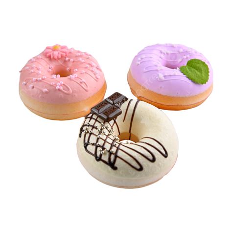 Donut Multi Color Food Photography Donuts Baking Round Png