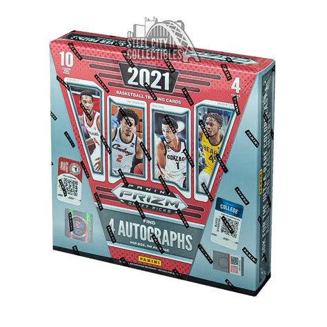 2021 22 Panini Prizm Draft Picks Collegiate Basketball Hobby Box