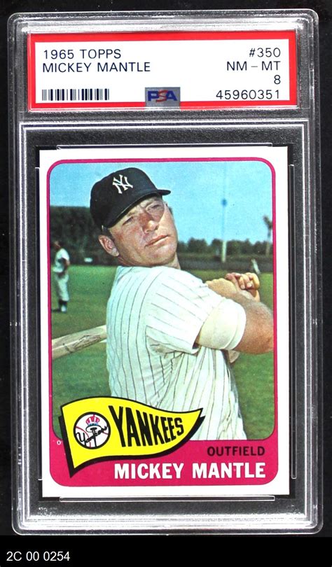 1965 Topps 350 Mickey Mantle