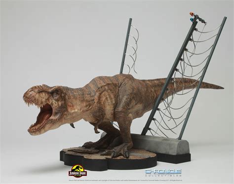 Jurassic Park T Rex Breakout Diorama By Chronicle Collectibles The Toyark News