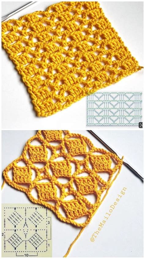 Pin By On S Crochet Stitches Chart Crochet