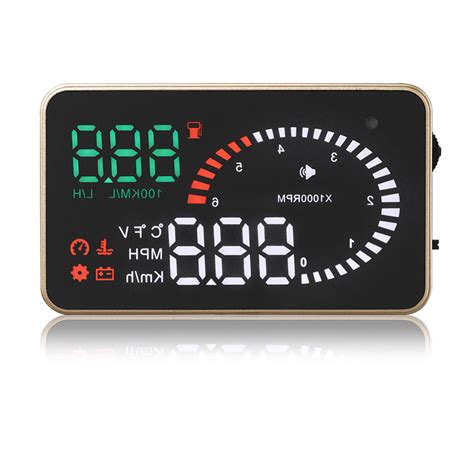 Compteur De Vitesse Hud Pour Voiture Affichage T Grandado