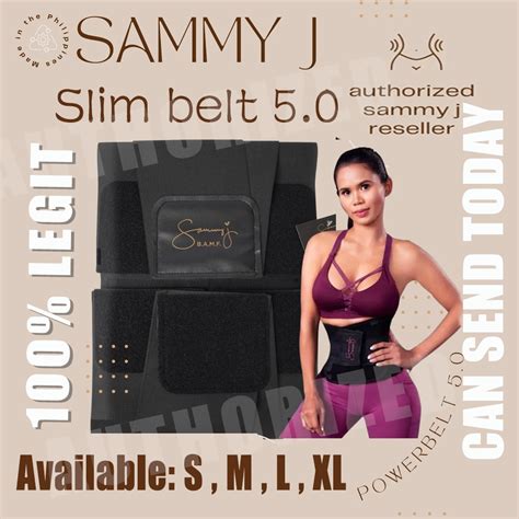 Leggit Sammy J Official Store Sammy J Gold Power Belt 50 Available In