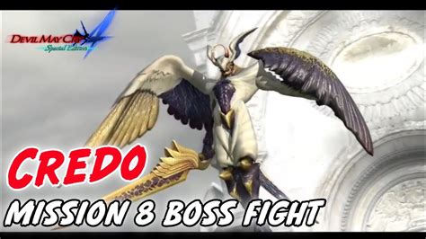 Nero Vs Credo Mission Boss Fight Devil May Cry Special Edition