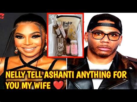 ASHANTI CRIED IN JOY AFTER NELLY SURPRISE HER WITH BABY ITEMS IN THE