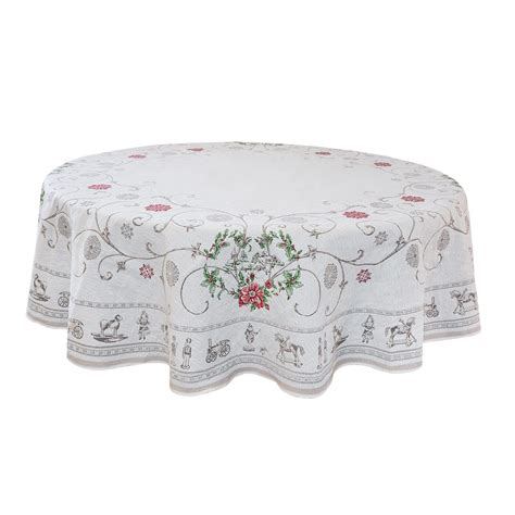 Nappe Ronde Jacquard Nöel Collection noël