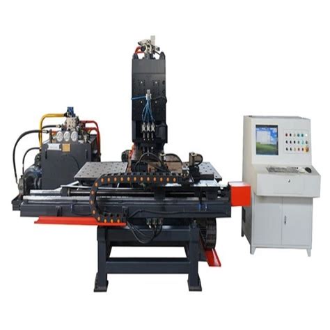 Cnc Connection Plate Drilling Machine For Steel Structure Fabrication