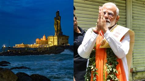 Post Poll Campaign Pm Modi To Meditate At Vivekananda Rock Memorial In