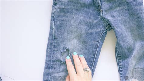 How To Fix Ripped Jeans 5 Easy Steps Photo Video