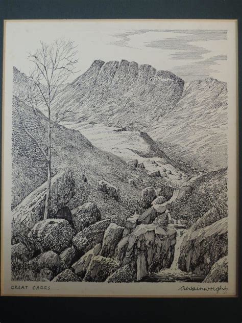 Alfred Wainwright sketches set to go under the hammer - cumbriacrack.com