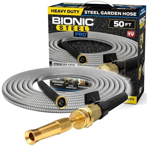 Bionic Steel Pro 5 8 In X 50 Ft Heavy Duty Stainless Steel Garden