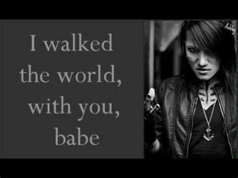 Black Veil Brides Rebel Yell Lyrics On Screen Youtube