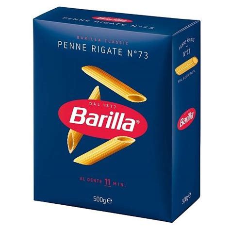 Barilla Penne Rigate 73 Makaron Rurki 500 G Sklep Malaitalia Pl