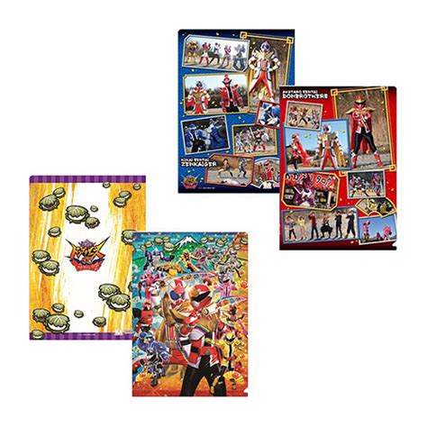 Cdjapan Clear Folder Set Avataro Sentai Donbrothers Vs Zenkaiger