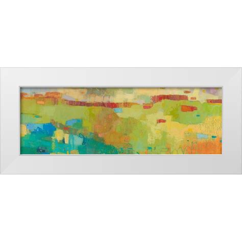 Jachimiec Sue 14x7 White Modern Wood Framed Museum Art Print Titled