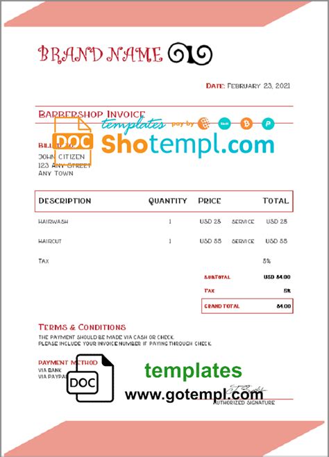 Define Curl Universal Multipurpose Invoice Template In Word And Pdf