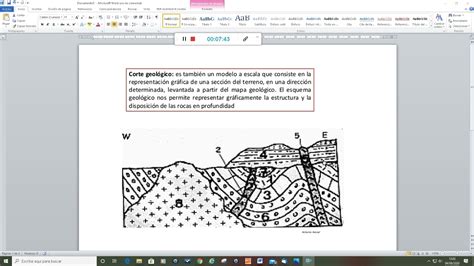 INTERPRETACIÓN DE CORTES GEOLÓGICOS REGISTRO ESTRATIGRÁFICO YouTube