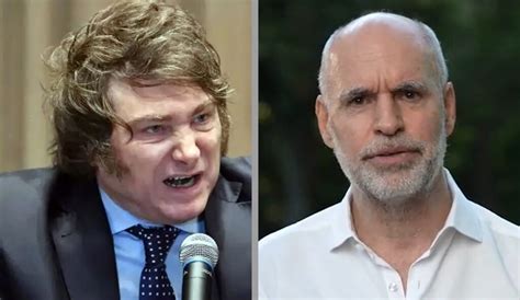 Javier Milei Trató de siniestro a Larreta por desdoblar las