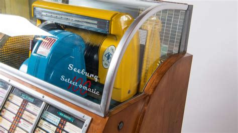 1950s 1960s Seeburg Select O Matic 100 Jukebox At Indy 2023 As M246