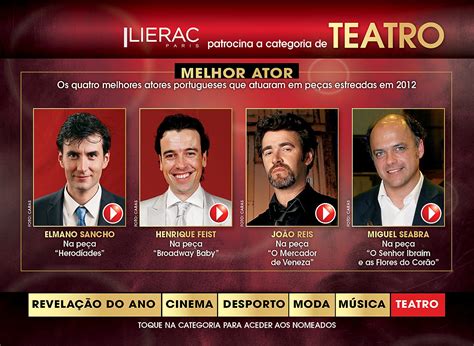 Caras | Nomeados Teatro: Melhor Peça/Espetáculo