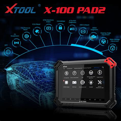 XTOOL X 100 PAD 2 Key Programmer Standard Version