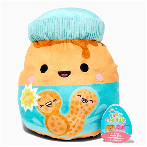 Squishmallows 12 Claire S Exclusive PB J Flip A Mallows Plush Toy