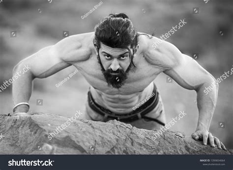 Handsome Indian Muscled Fit Male Model Stock Photo 1399834064