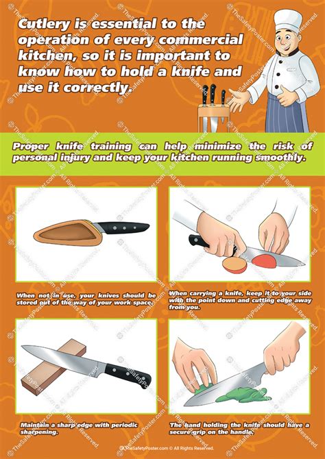 Kitchen Knives Safety