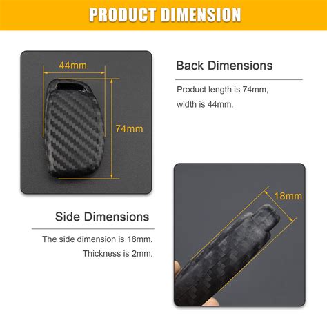 Silicone Carbon Style Car Smart Key Chain Case Cover For Hyundai Tucson