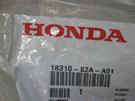 Honda Sza A Exhaust Tip Finisher For Pilot Ebay