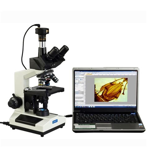 Omax 40x 2500x Full Size Lab Digital Trinocular Compound Led Microscope With 10mp Usb Camera And