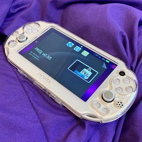 Gb Modded White Psvita Slim Series Wifi Henkaku Enso Ps