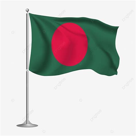 Bangladesh National Flag - 3D Illustration