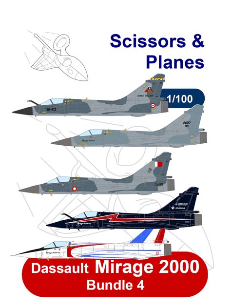 1 100 Snp Dassault Mirage 2000 Bundle Paper Model Lupon Gov Ph