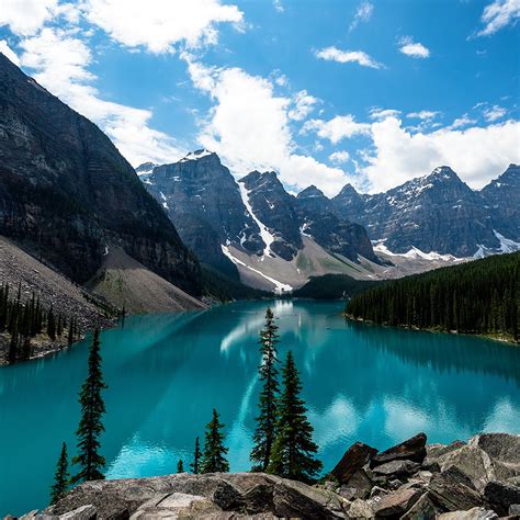 PAPERS.co | Android wallpaper | ne69-lake-louise-mountain-lake ...