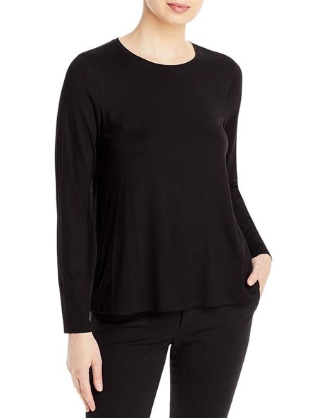 Eileen Fisher Long Sleeve Tee Bloomingdales