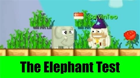 Growtopia 63 The Elephant Test Youtube