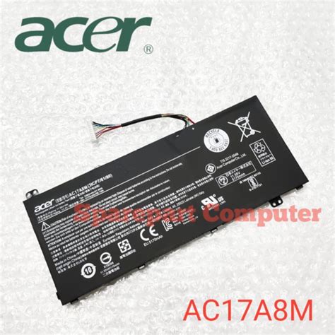 Jual Baterai Battery Acer Spin 3 SF314 SP314 52 AC17A8M Original