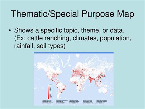 Types Of Maps Reference Thematic Ppt Download