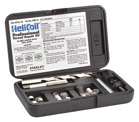 Heli Coil Stainless Steel Thread Repair Kit M X Size Ea