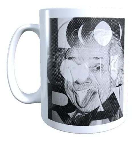 Taza Diseño Albert Einstein Locura Ciencia Cuotas sin interés