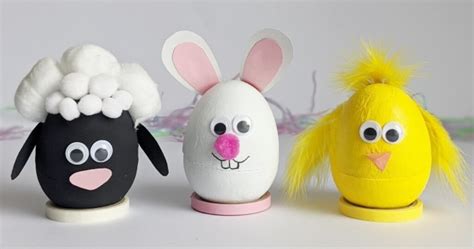 Cardboard Egg Easter Crafts - The Joy of Sharing