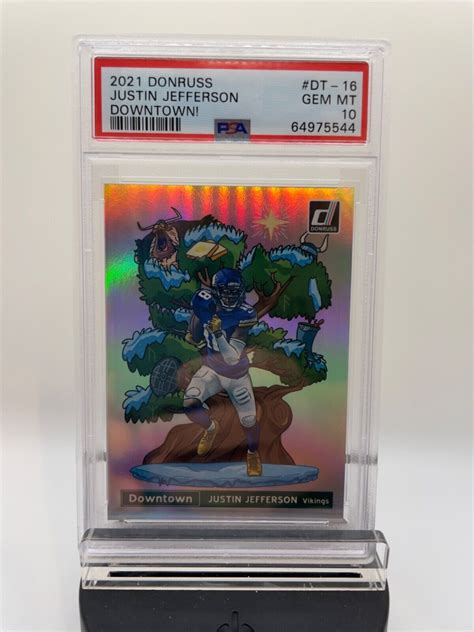 Justin Jefferson Donruss Dt Downtown Ssp Price Guide