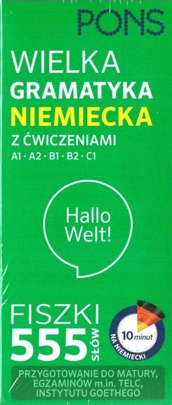 Wielka Gramatyka Pons Niska Cena Na Allegro Pl